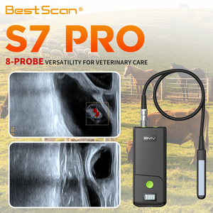 Sonda Rettale <span class=keywords><strong>BMV</strong></span> S7 PRO per Ecografia Veterinaria, Scanner Portatile Cablato per Diagnosi di Gravidanza in Bestiame e Cavalli - Product Image 1
