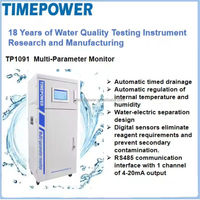 Good Quality Water Quality Monitor Cabinet Water Electricity Separation Protection Design Multi Parameter Water Quality Meter