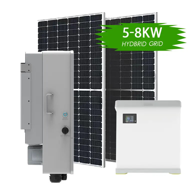 Split Phase solare Invertor ibrido 5kw 6kw 8kw solare fase Split sistema solare