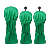 Funda protectora para palos de golf con diseño acolchado, estampado de rombos, estampado Koi y estilo sombrero de pescador
