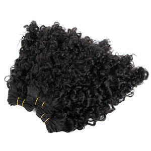 Bán hàng nóng burmese xoăn tóc bó <span class=keywords><strong>Remy</strong></span> 100% nguyên Trinh kinky xoăn tóc sợi ngang - Product Image 4