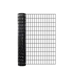 Direct Factory Anping 1/2x1/2 Black PVC Welded Wire Mesh For Chicken Fence