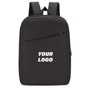 Sac à dos d'école et professionnel durable avec logo personnalisé, pour ordinateur portable 15,6 pouces, avec chargeur USB, pas cher - Product Image 2