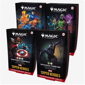 MTG Marvel Super Heroes Edición Coleccionista: Set <span class=keywords><strong>de</strong></span> 4 Mazos <span class=keywords><strong>de</strong></span> Comandante Temáticos Coleccionables - Product Image 4