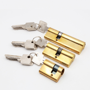 Vendita calda doppia serratura a cilindro aperta Euro serratura sicura per porta con chiave del Computer su entrambi i lati serratura a cilindro in ottone - Product Image 6