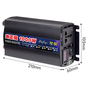 純正弦波インバーター 500W ピーク<span class=keywords><strong>1000W</strong></span> DC 12V 24V 48V 60V から AC 110V 220V ソーラーインバーター DC-ACコンバーター - OEM/ODM対応 - Product Image 4