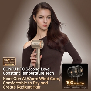 Sèche-<span class=keywords><strong>cheveux</strong></span> électrique silencieux à haute vitesse CONFU <span class=keywords><strong>K18</strong></span> avec diffuseur pour une séchage rapide en extérieur et à l'hôtel - Product Image 3