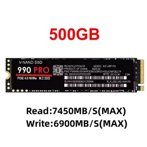 SSD de jeu haute vitesse <span class=keywords><strong>990</strong></span> <span class=keywords><strong>PRO</strong></span> PCIe 4.0 NVMe 4.0 M.2 2280 1TB 2TB 4TB SSD interne à semi-conducteurs pour ordinateur portable PC PS4 - Product Image 3