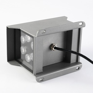 Lámpara de pared cuadrada LED 3000K 110-240V, iluminación exterior impermeable para parques, plazas, puentes, caminos y escalones - Product Image 2