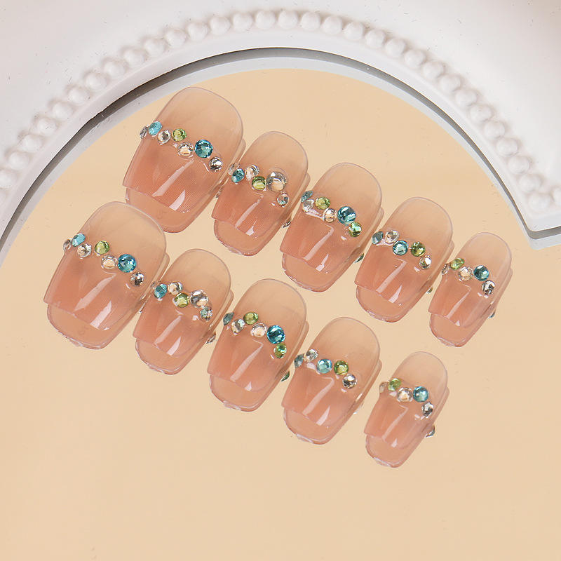 เล็บทำมือ1404กล่องขนาด10ชิ้น