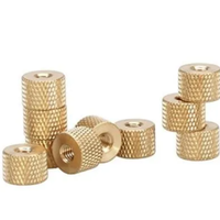 Custom CNC Machining Brass Fasteners M3-M10 Male Female Thread Hexagon Standoffs Gasket With Zinc Plating