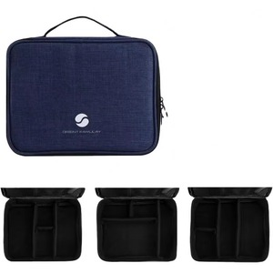 Bolsa de Almacenamiento de Cables de Doble Capa para Cables, Cargadores y Baterías Externas, Regalos Tecnológicos de Viaje, Fábrica con Certificación BSCI - Product Image 3