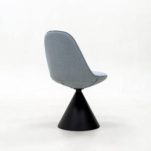 Fauteuil pivotant de luxe italien, chaise haute, fauteuil inclinable, canapé pour chambre à coucher, salle à manger, hôtel, balcon, tabouret de coiffeuse - Product Image 3