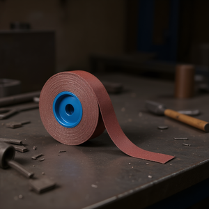 Rouleau de toile abrasive en corindon Ttake Ab1050, grain 400, 50x50000 mm, pour ponçage des métaux - Product Image 3