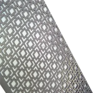 Perforated Steel Sheet Suppliers Decorative Perforated Metal Sheet