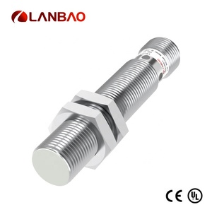 Capteur de proximité inductif LANBAO 3 fils PNP NO IP67 M12 avec distance de détection de 6 mm et certification CE - Product Image 2