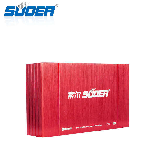 Suoer DSP-406 Good Service Car Amplifier Dsp Auto Amplifier Audio Blueteeth Dsp Car Audio