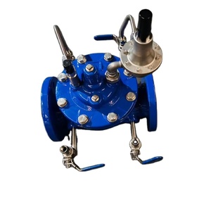 Vanne de régulation pilotée Juniu, réglable, stabilisatrice et de surpression, pour applications aquatiques, port de 4 pouces - Product Image 1
