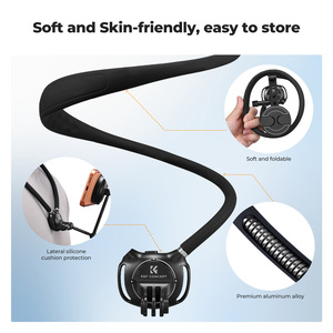 K&F Concept Laccetto da Collo da 65 cm per Action Camera/Fotografia Mobile, Inclusi Viti di Fissaggio, Cinghia da Petto, Cordino Antismarrimento, ecc. - Product Image 5