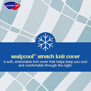 Phổ biến thoải mái mật độ cao bọt nệm khung trong hộp đặt hàng trực tuyến làm mát lai Latex Gel Bộ nhớ bọt Nệm Topper - Product Image 5