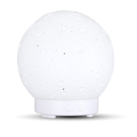Diffuseur d'aromathérapie d'huile essentielle en céramique humidificateur d'air ultrasonique avec veilleuse humidificateur de brume fraîche