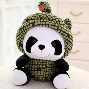 Nuovo Design carino morbido peluche Panda giocattolo personalizzato piccoli animali di peluche