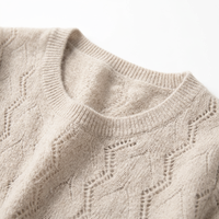 Pull en cachemire 100% pour femme, col en V, couleur unie, toutes saisons, coupe ajustée, respirant, tricoté à la machine, fin, OEM/ODM