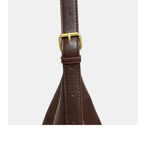 Sac à main pour femme Miaoli, grande capacité, sac à bandoulière en cuir de vachette - Product Image 5