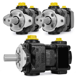 Bomba de Engranajes de Bajo Ruido de Alto Rendimiento Serie Bucher QX51, Bomba Doble QX, QX21 / QX22 / QX23 QX51 / QX52 / QX53, Bomba de Engranajes Internos - Product Image 1