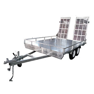 <span class=keywords><strong>Remorque</strong></span> à plat avec serrure de conteneur pour le transport de conteneur - Product Image 4