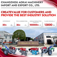 Moteur diesel monocylindre 4 temps refroidi par eau Aokai ZS1155M 22HP, norme Euro 3, pour l'agriculture, l'industrie, les pompes de bateaux