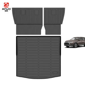 แผ่นรองหลังเบาะรถยนต์แบบ 3 มิติ TPE สำหรับป้องกันเบาะหลังและพื้นที่เก็บสัมภาระ สำหรับรถยนต์มิตซูบิชิ เอาท์แลนเดอร์ ปี <span class=keywords><strong>2014</strong></span>-2021 - Product Image 2