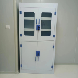 ตู้เก็บรีเอเจนต์ระบายอากาศเพื่อความปลอดภัยทางเคมีในห้องปฏิบัติการพร้อมประตูกระจก - Product Image 6