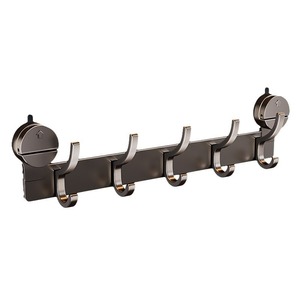 Ganchos de succión rectangulares pulidos para pared, sin perforaciones, instalación sin taladro, para organizador de almacenamiento en puerta de ducha de baño - Product Image 5