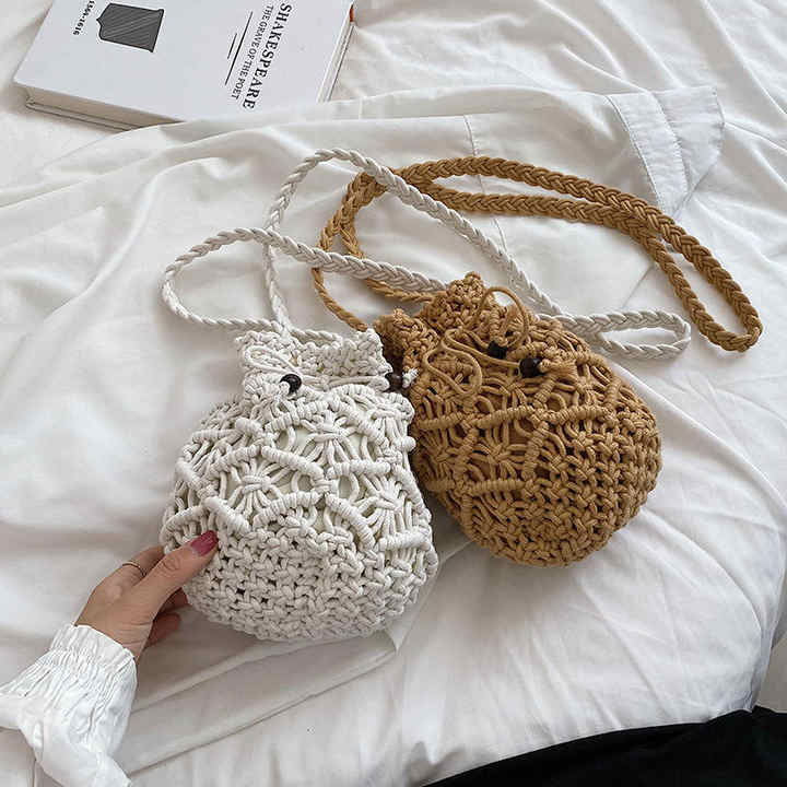 【日本入手困難】Crochet mini bucket bag H6281a91ccb1e44ebb3efbd248c4d3