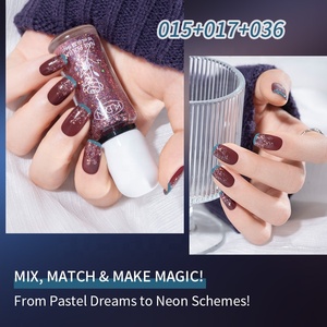 Vernis à ongles végétalien écologique à base d'eau, séchage rapide, longue tenue, 10 ml, flacon rose, OEM, vente en gros, faible MOQ, pour usine 20Y - Product Image 3