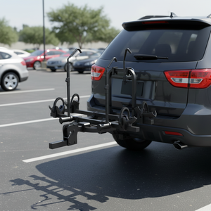 Support de vélo XINYI TR-18 en acier pour barre de remorquage, plateforme universelle rapide pour camion, attache de remorquage de 2 pouces, montage arrière extérieur - Product Image 2