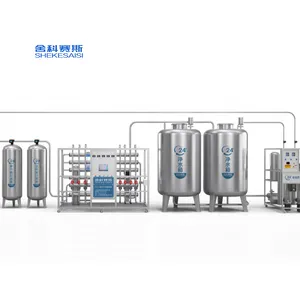 Máquinas de tratamento de água com sistema de osmose reversa de nível comercial para purificação eficiente de água