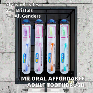 Brosse à dents à poils souples SB Tech pour dents sensibles, taille standard, manche en plastique, poils en nylon, soins dentaires à domicile, usage adulte - Product Image 2