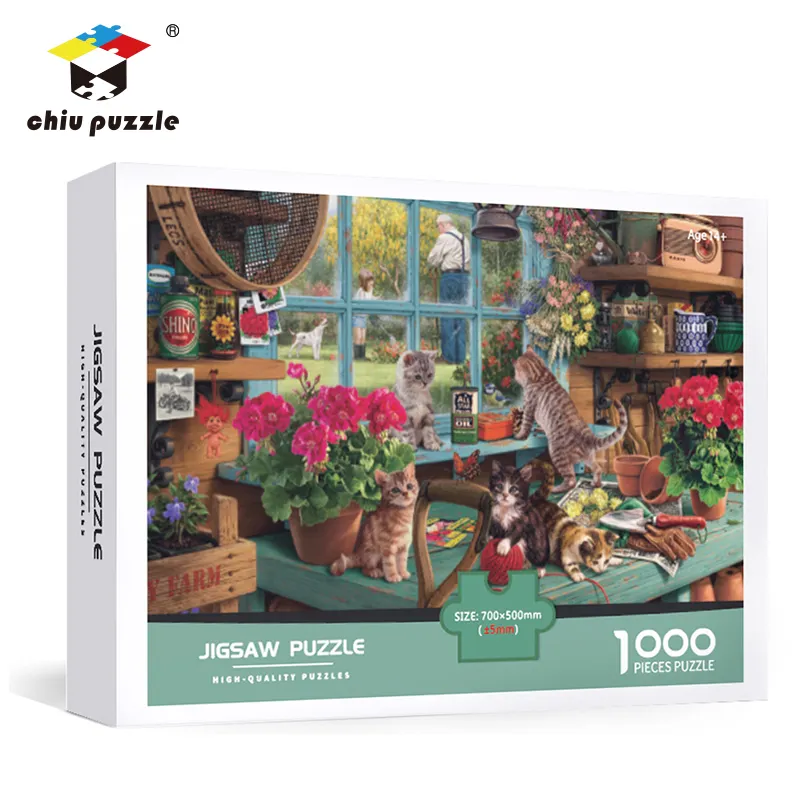 Erwachsene Mini Puzzles 1000 Stück großes Puzzlespiel Interessantes Spielzeug Heimspiel Personal isiertes Geschenk für Erwachsene Kinder Kinder