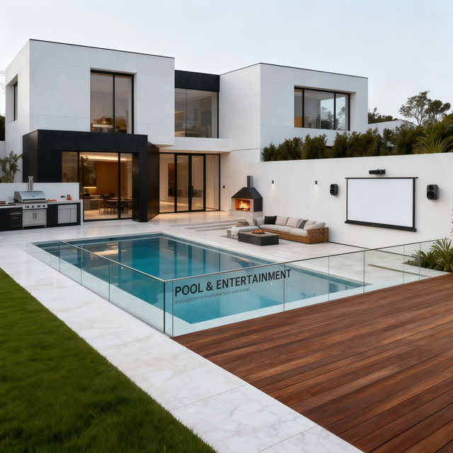 Minimalist Luxury Home Design with Premium Materials and Monochromatic Palette