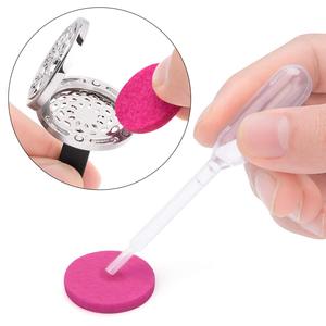 22mm Replacement Felt Pads Aromatherapy Essential Oil <strong>Diffuser</strong> Locket Necklace <strong>Refill</strong> Pads - Product Image 5