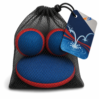   Balle rebondissante en TPR 5cm 56g, balle aquatique avec housse extensible pour enfants, logo personnalisé, OEM, vente en gros