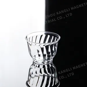 60ml 중국 쿵푸 찻잔 세트 투명 일회용 차 커피 서비스 컵 플라스틱 시음 컵