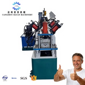 Motorreductor de alta precisión controlado por PLC de 13KW 380V para línea de punción y doblado CNC tipo V, para hierro angular industrial - Product Image 1