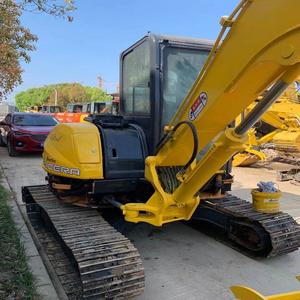 High Quality Used Kobelco SK55 5.5T <b>Track</b> Excavator Small Hydraulic Digger Low Working Hours Cheap Price for Sale - Product Image 4