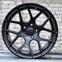 Jantes Mingyue à six branches décalées pour voitures particulières, compatibles E46, Séries 3 et 5, E49, E60, E63, 18 et 19 pouces, 9.0J, 10.0J, couleur argent