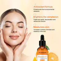 Soins de la peau de marque privée pour le visage répare et réduit naturellement les rides profondes Sérum à la vitamine C anti-âge