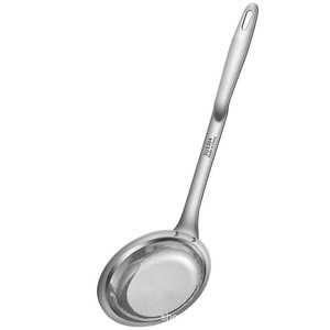 304 Stainless Steel Oil Strainer Multifunctional Skimmer <b>For</b> Kitchen Oil Filtering And <b>Foam</b> Removal - Product Image 5