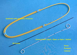 ผลิตภัณฑ์พลาสติกทางการแพทย์ปรับแต่งได้แบบคู่ J Stent พร้อม Stent + Pusher + hydrophilic Coated guidewire + CLAMP + String - Product Image 2